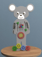 Бизиборд «Серая мышка» - fgospostavki.ru - Королёв