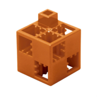 Кубик-основание коричневый 20х20 Artec - fgospostavki.ru - Королёв