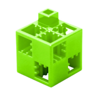 Кубик-основание желто-зеленый 20х20 Artec - fgospostavki.ru - Королёв