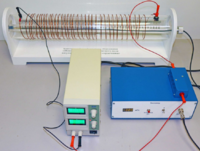 Комплект учебно-лабораторного оборудования «Измерение индукции магнитного поля катушки индуктивности без сердечника» - fgospostavki.ru - Королёв