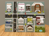 Настенная панель «Городские улицы» - fgospostavki.ru - Королёв