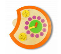 Настенный игровой модуль в виде части гусеницы-времени - fgospostavki.ru - Королёв