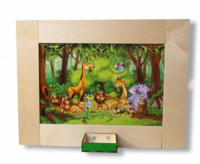 Тактильно-развивающая панель «Мир зверей» - fgospostavki.ru - Королёв