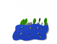 Тактильно-развивающая панель «Пруд» - fgospostavki.ru - Королёв