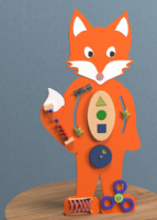 Бизиборд «Мудрая лиса» - fgospostavki.ru - Королёв