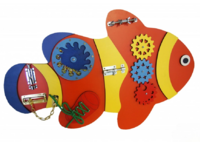 Бизиборд «Оранжевая рыбка» - fgospostavki.ru - Королёв