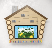 Интерактивный бизиборд с программным логопедическим комплексом и элементами «Избушка» - fgospostavki.ru - Королёв