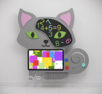 Интерактивный бизиборд с программным логопедическим комплексом и элементами «Кошечка» - fgospostavki.ru - Королёв