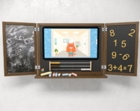 Интерактивный бизиборд с программным логопедическим комплексом и элементами «Школьная доска» - fgospostavki.ru - Королёв