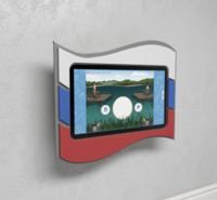 Интерактивная панель с программным логопедическим комплексом «Флаг России» - fgospostavki.ru - Королёв