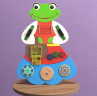 Бизиборд «Лягушка» - fgospostavki.ru - Королёв