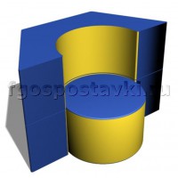 Шестигранное кресло-пуф ВИК - fgospostavki.ru - Королёв