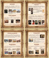 Стенд "Художественные стили" - fgospostavki.ru - Королёв