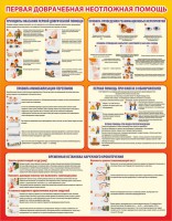 Стенд "Первая доврачебная неотложная помощь" - fgospostavki.ru - Королёв