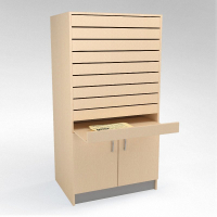 Шкаф для газет с 10 полками - fgospostavki.ru - Королёв