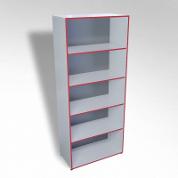 Шкаф широкий открытый ТР1 ЛДСП - fgospostavki.ru - Королёв