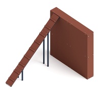 Элементы полосы препятствий "Забор с наклонной доской" - fgospostavki.ru - Королёв