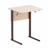 Стол ученический одноместный на прямоугольной трубе - fgospostavki.ru - Королёв