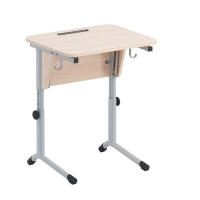 Стол ученический с наклоном столешницы (0-24°) на плоскоовальной трубе - fgospostavki.ru - Королёв