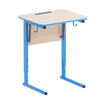 Стол ученический с наклоном столешницы (0-24°) на прямоугольной трубе - fgospostavki.ru - Королёв