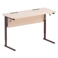 Стол ученический двухместный с наклоном столешницы (0-22°) на прямоугольной трубе - fgospostavki.ru - Королёв