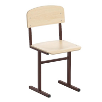 Стул ученический на прямоугольной трубе - fgospostavki.ru - Королёв