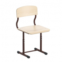 Стул ученический регулируемый на круглой трубе - fgospostavki.ru - Королёв