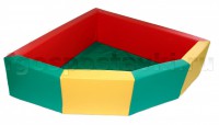 Сухой бассейн угловой (без рисунка) - fgospostavki.ru - Королёв