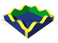 Сухой бассейн "Волна-2" с аппликацией - fgospostavki.ru - Королёв