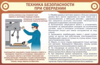 Стенд "Техника безопасности при сверлении" - fgospostavki.ru - Королёв