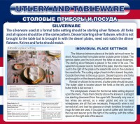 Стенд "Столовые приборы и посуда" - fgospostavki.ru - Королёв