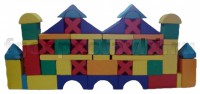 Мягкий модуль-конструктор "Замок" (52 элемента) - fgospostavki.ru - Королёв