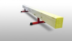 Бревно гимнастическое напольное на металлических опорах (3м) - fgospostavki.ru - Королёв