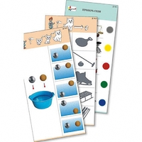 Комплект из 10 карточек "Обучающий калейдоскоп для ДО. Эксперимент. Сила" - fgospostavki.ru - Королёв