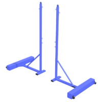 Стойка для бадминтона передвижная с противовесом (2 штуки) - fgospostavki.ru - Королёв