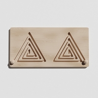 Такт-панель «Треугольный лабиринт №14» - fgospostavki.ru - Королёв