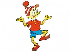 Сенсомоторное декоративно-развивающее панно "Буратино" - fgospostavki.ru - Королёв