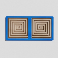 Такт-панель «Синий лабиринт № 3» - fgospostavki.ru - Королёв