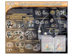 Стенд "Средства защиты органов дыхания (индивидуальные средства защиты)" - fgospostavki.ru - Королёв