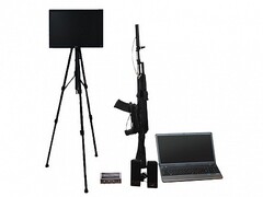 Учебно-тренировочный комплекс огневой подготовки "Стрелец-1/М" (мишень-монитор, массогабаритный макет оружия АК или ПМ) - fgospostavki.ru - Королёв