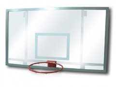 Щит баскетбольный игровой, поликарбонат (1800х1200 миллиметров) - fgospostavki.ru - Королёв