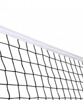 Сетка волейбольная (нить 4 миллиметра, 1*9,5 метра) - fgospostavki.ru - Королёв