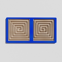 Такт-панель «Синий лабиринт № 4» - fgospostavki.ru - Королёв