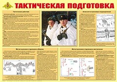 Плакат "Тактическая подготовка" - fgospostavki.ru - Королёв