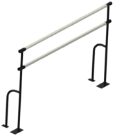 Станок хореографический напольный (1,5 метра, двухрядный) - fgospostavki.ru - Королёв