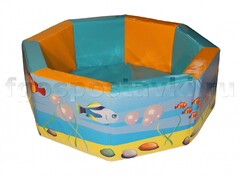 Сухой бассейн восьмигранный с шелкографией - fgospostavki.ru - Королёв