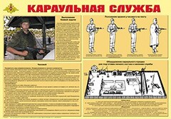 Плакат "Караульная служба" - fgospostavki.ru - Королёв