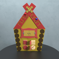 Бизиборд «Избушка» - fgospostavki.ru - Королёв