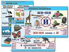 Комплект таблиц "Обучение грамоте. Письмо и развитие речи" (16 таблиц, А1, ламинированные) - fgospostavki.ru - Королёв