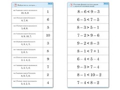 Комплект карточек (10) "Обучающий калейдоскоп. Больше, меньше, равно" - fgospostavki.ru - Королёв